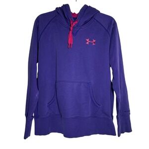 Under Armour UA Storm Hoodie Womens Medium Purple Pink Sweatshirt